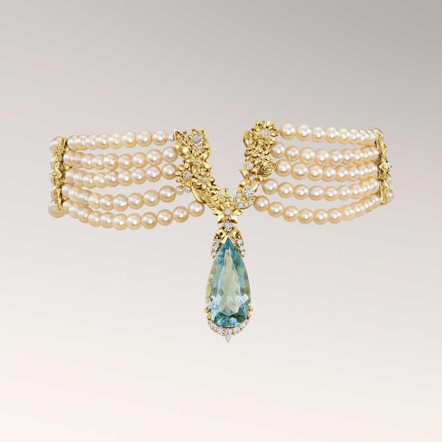 Azza Fahmy Garden of Light choker high jewellery 2025