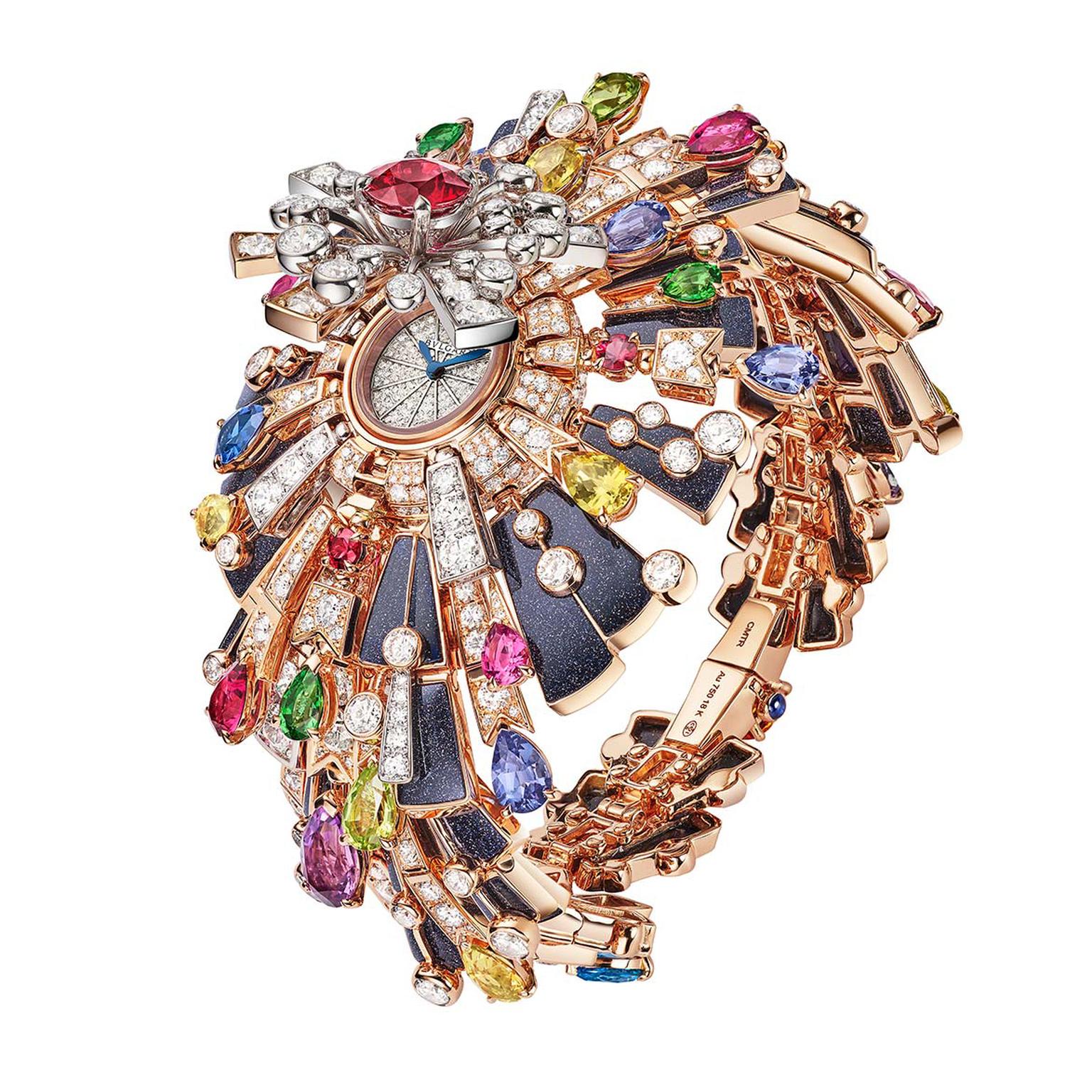 Fuochi D’Artificio Petite sister watch by Bulgari
