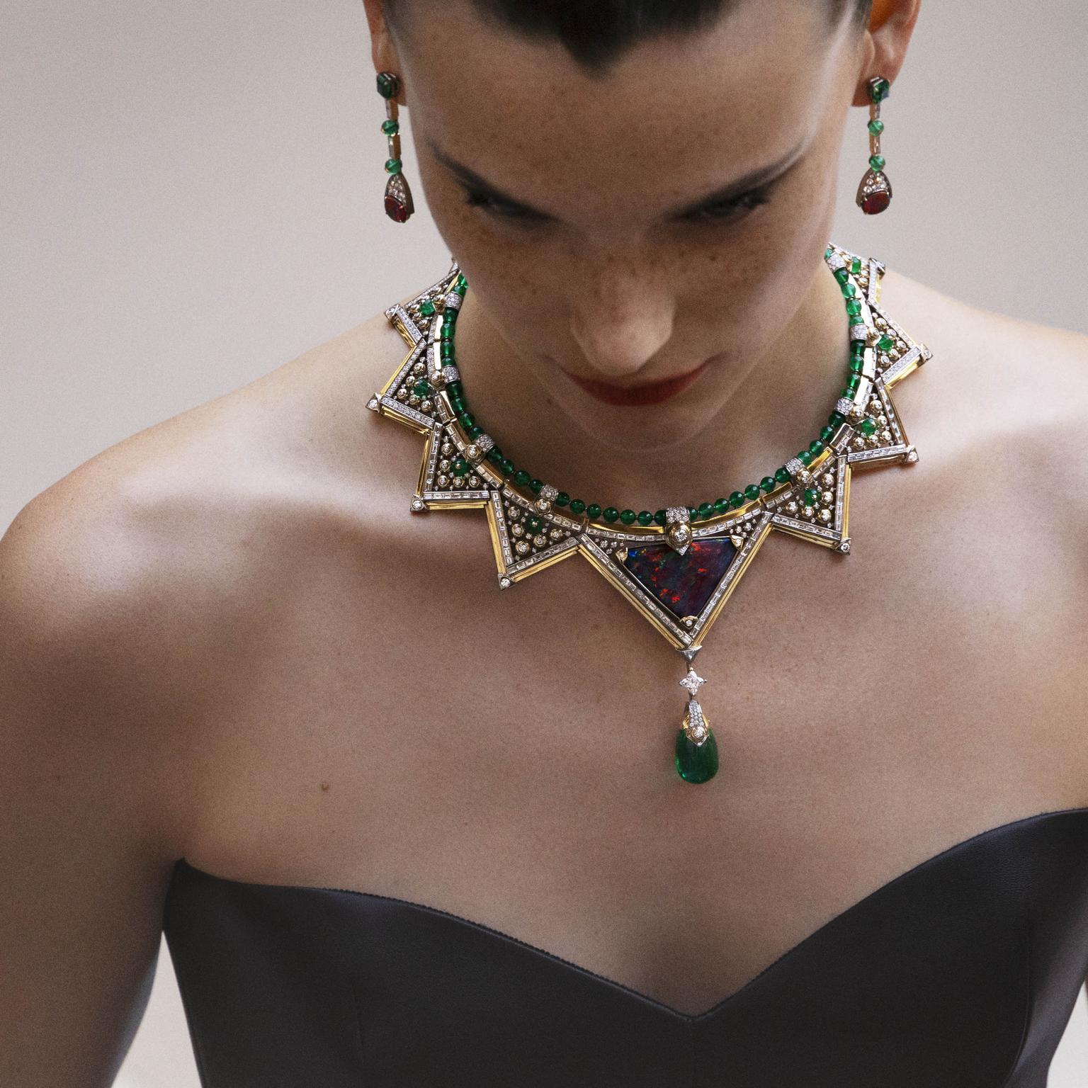 Savoir Necklace and Earrings by Louis Vuitton 