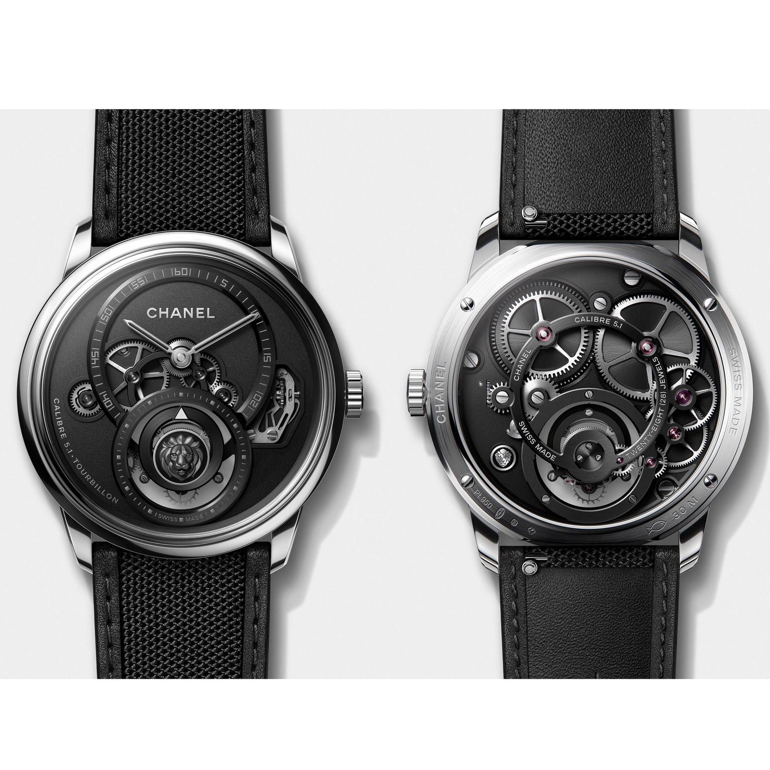 Monsieur platinum tourbillon by Chanel