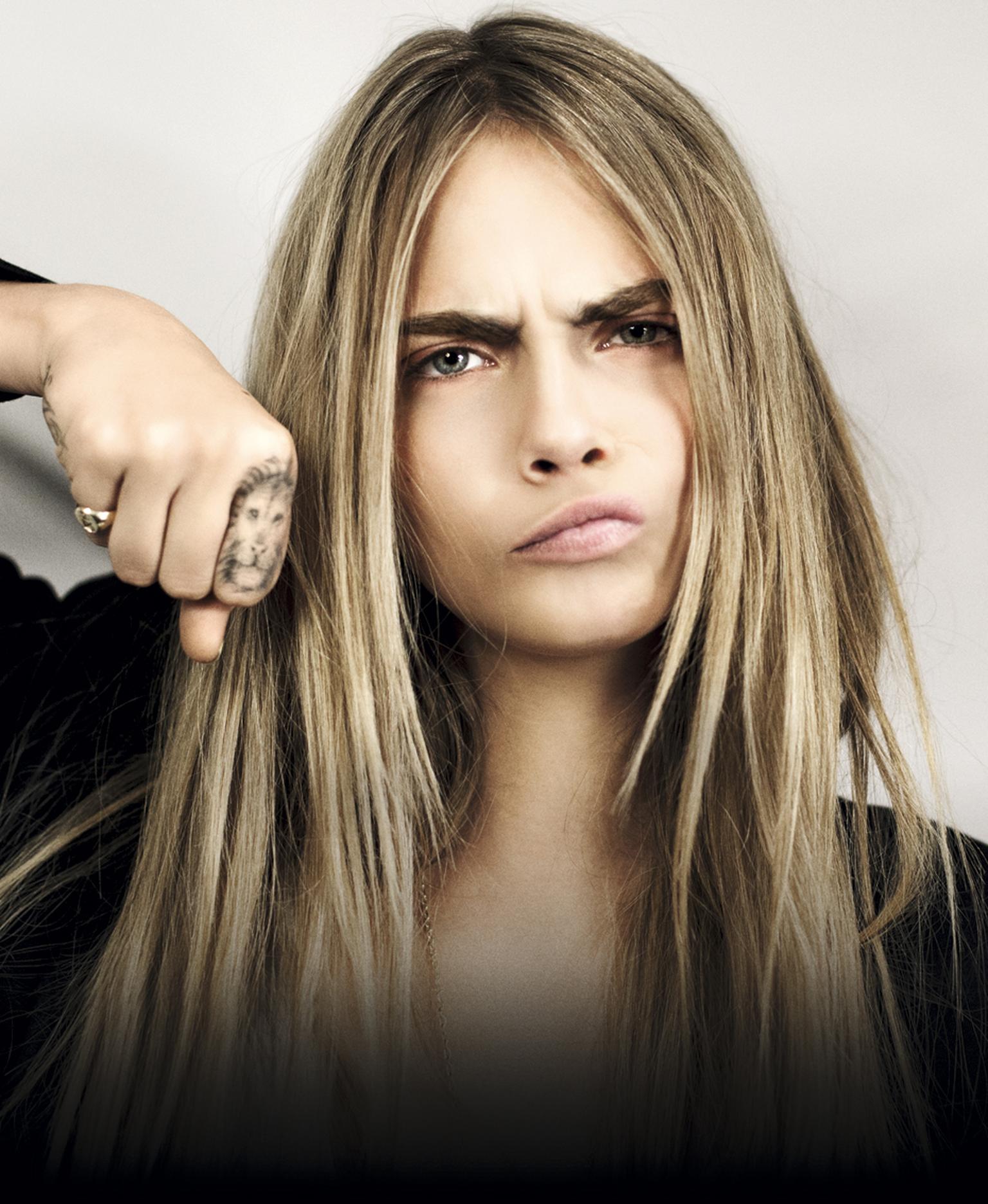 "We needed someone disruptive yet elegant, like Cara, to open our minds to the brashness and boldness of today's youth," said Jean-Claude Biver, CEO of TAG Heuer. "TAG Heuer has set its sights on 'it-ness', and Cara is just the person to help us get there