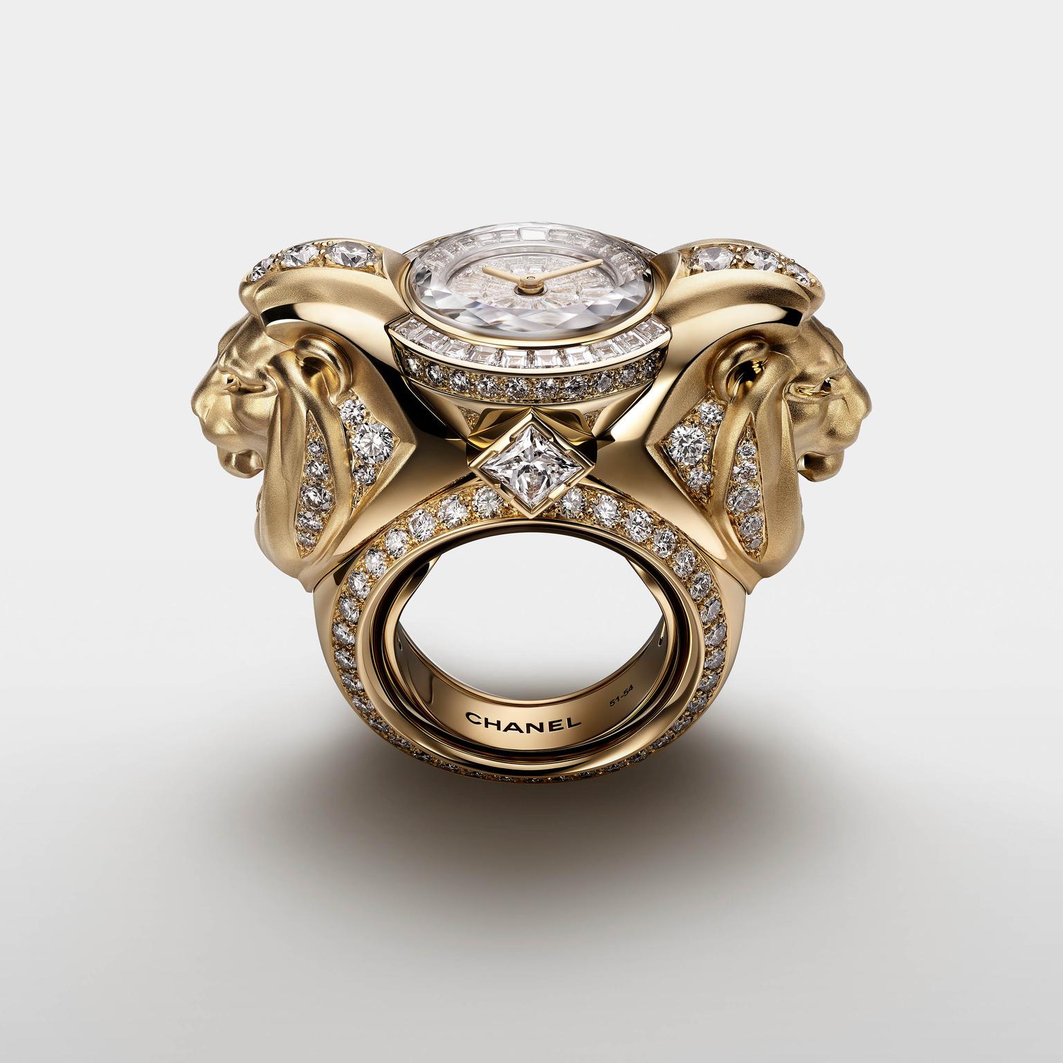 Toi & Moi lion ring by Chanel