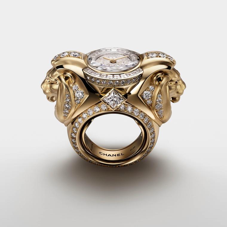 Toi & Moi Lion ring by Chanel
